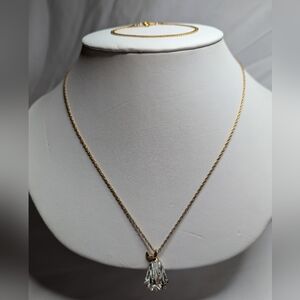 Tulip Gold Plated Chain with Herringbone Bracelet